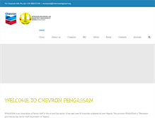 Tablet Screenshot of chevronpengassan.org